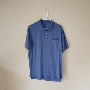 St John's bay soft casual dress polo in blue